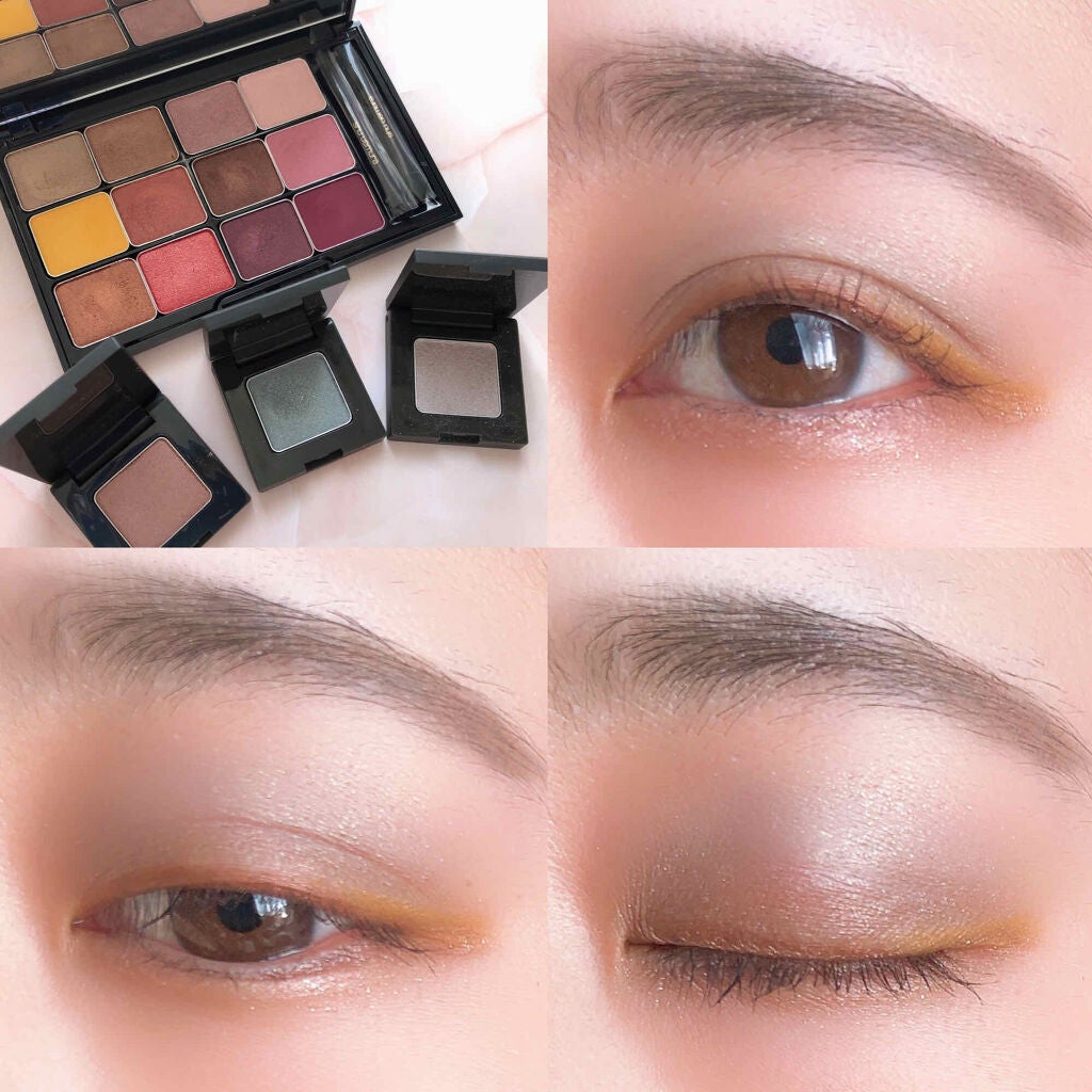 ピカシュウ アイ パレット‐サンダーショック/shu uemura/アイシャドウパレットを使ったクチコミ(3枚目)