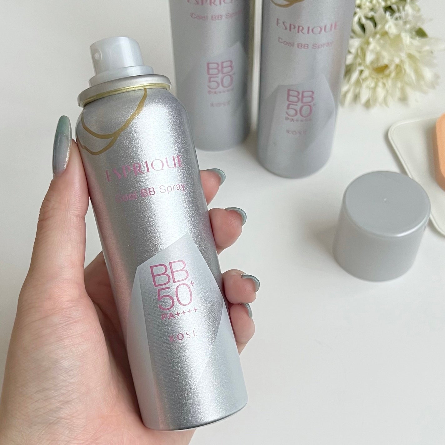 冷感タッチ BBスプレー UV 50 W/ESPRIQUE/BBクリームを使ったクチコミ(3枚目)