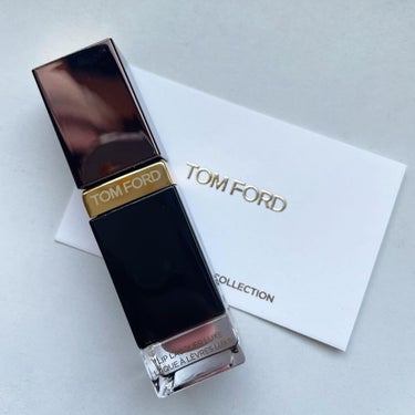 TOM FORD BEAUTY リップ ラッカー リュクスのクチコミ「愛しい人と過ごすときに
まったりと過ごしたい休日に
淡いヌードベージュピンクを。

トムフォー.....」（2枚目）