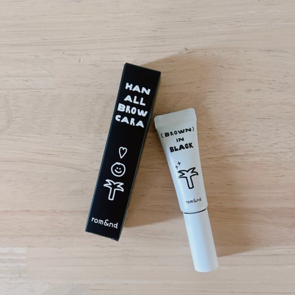 ハンオールブロウカラ/rom&nd/眉マスカラを使ったクチコミ(1枚目)
