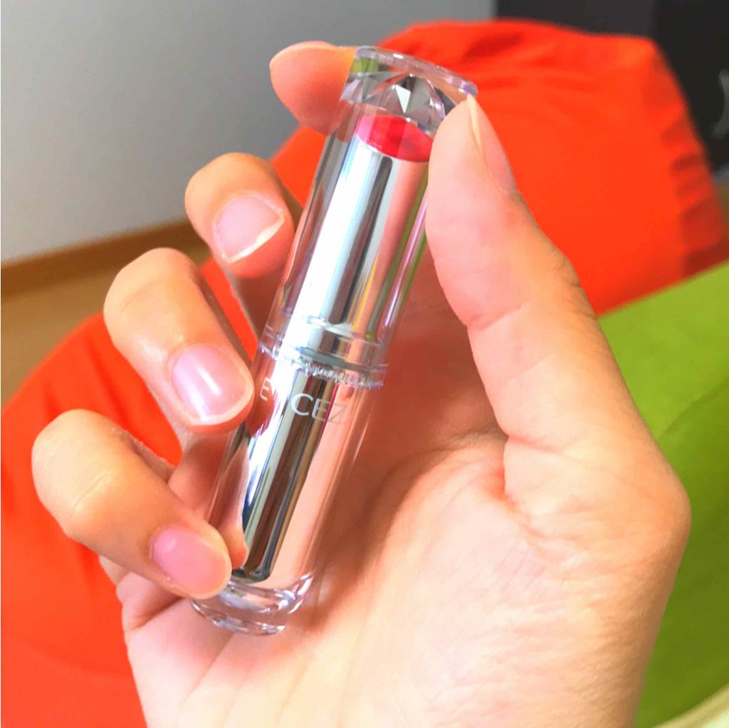 ラスティンググロスリップ/CEZANNE/口紅を使ったクチコミ（1枚目）