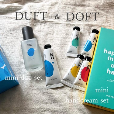 韓国で昨年1000万個売り上げている大人気のハンドクリームのミニサイズと、ボディ/ヘア/布などマルチに使えるパフュームミスト💡

DUFT&DOFT (ダフト&ドフト)

⚪︎Sophy Soapy ミ