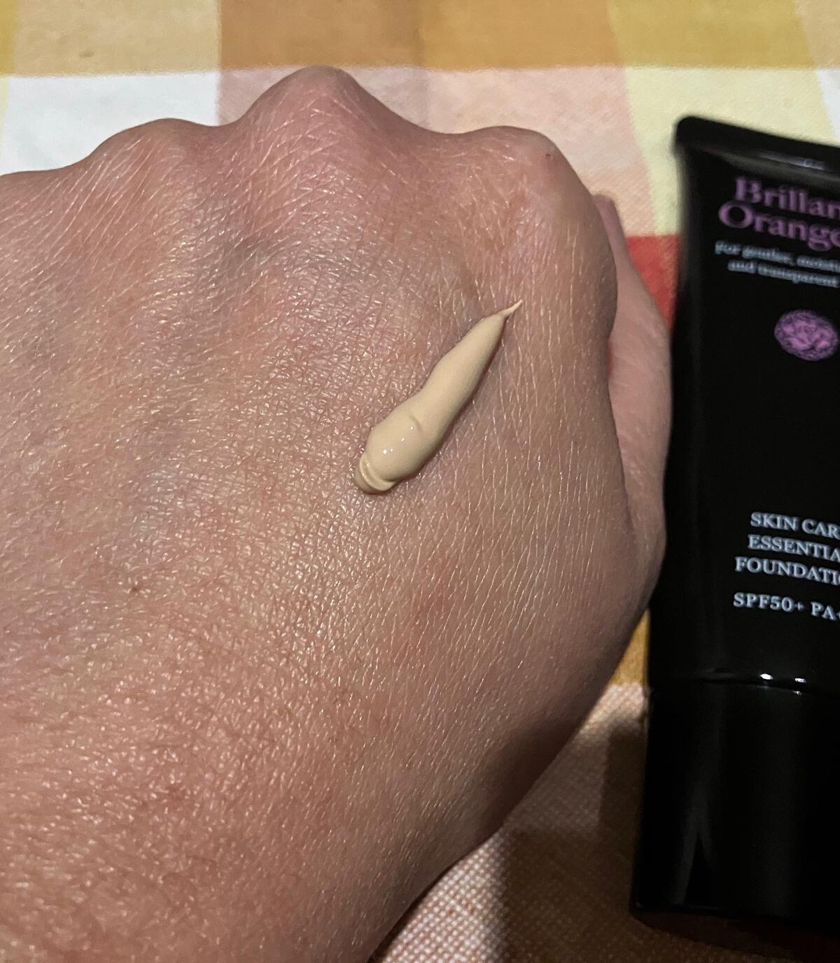 ブリリアントオランジュリー　スキンケアエッセンシャルファンデーション/BRILLIANT/リキッドファンデーションを使ったクチコミ（3枚目）
