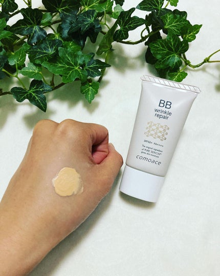 リンクルリペアBB/コモエース/BBクリームを使ったクチコミ(3枚目)