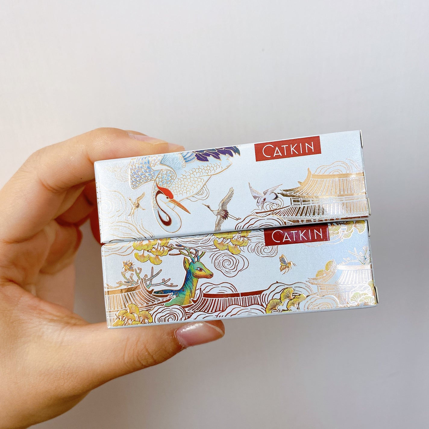 浮生若夢シリーズ ラブレター彫刻口紅/CATKIN/口紅を使ったクチコミ(5枚目)