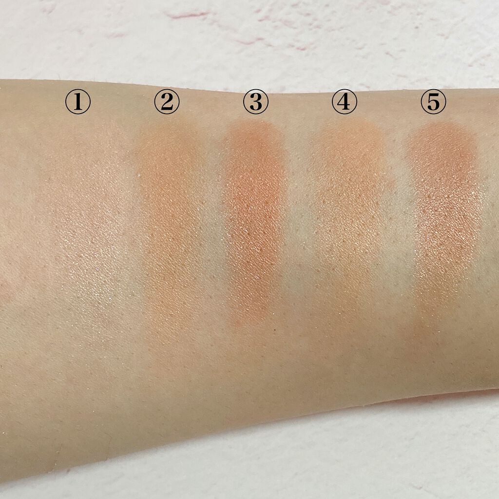 グロウフルールチークス/キャンメイク/パウダーチークを使ったクチコミ(3枚目)