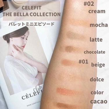 THE BELLA COLLECTION mini 01/CELEFIT/アイシャドウパレットを使ったクチコミ（2枚目）