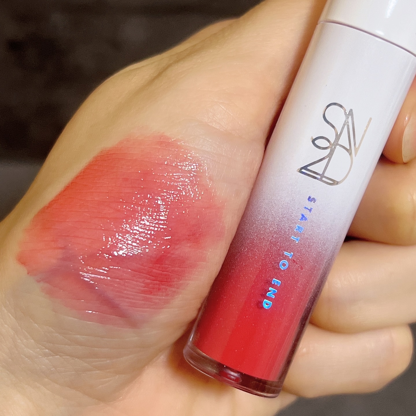 ニュープラネットティント ＃02 ピーチプラネット/S2ND/リップティントを使ったクチコミ（3枚目）