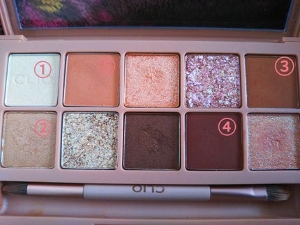 プロ アイ パレット/CLIO/アイシャドウパレットを使ったクチコミ(2枚目)