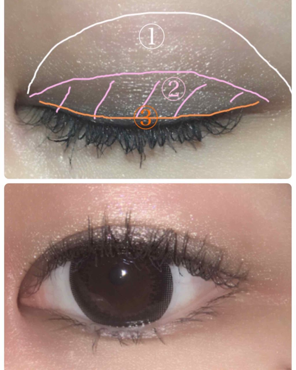 トーンアップアイシャドウ/CEZANNE/アイシャドウパレットを使ったクチコミ(3枚目)