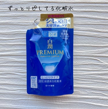 白潤プレミアム薬用浸透美白化粧水 170ml（つめかえ用）/肌ラボ/化粧水を使ったクチコミ（2枚目）
