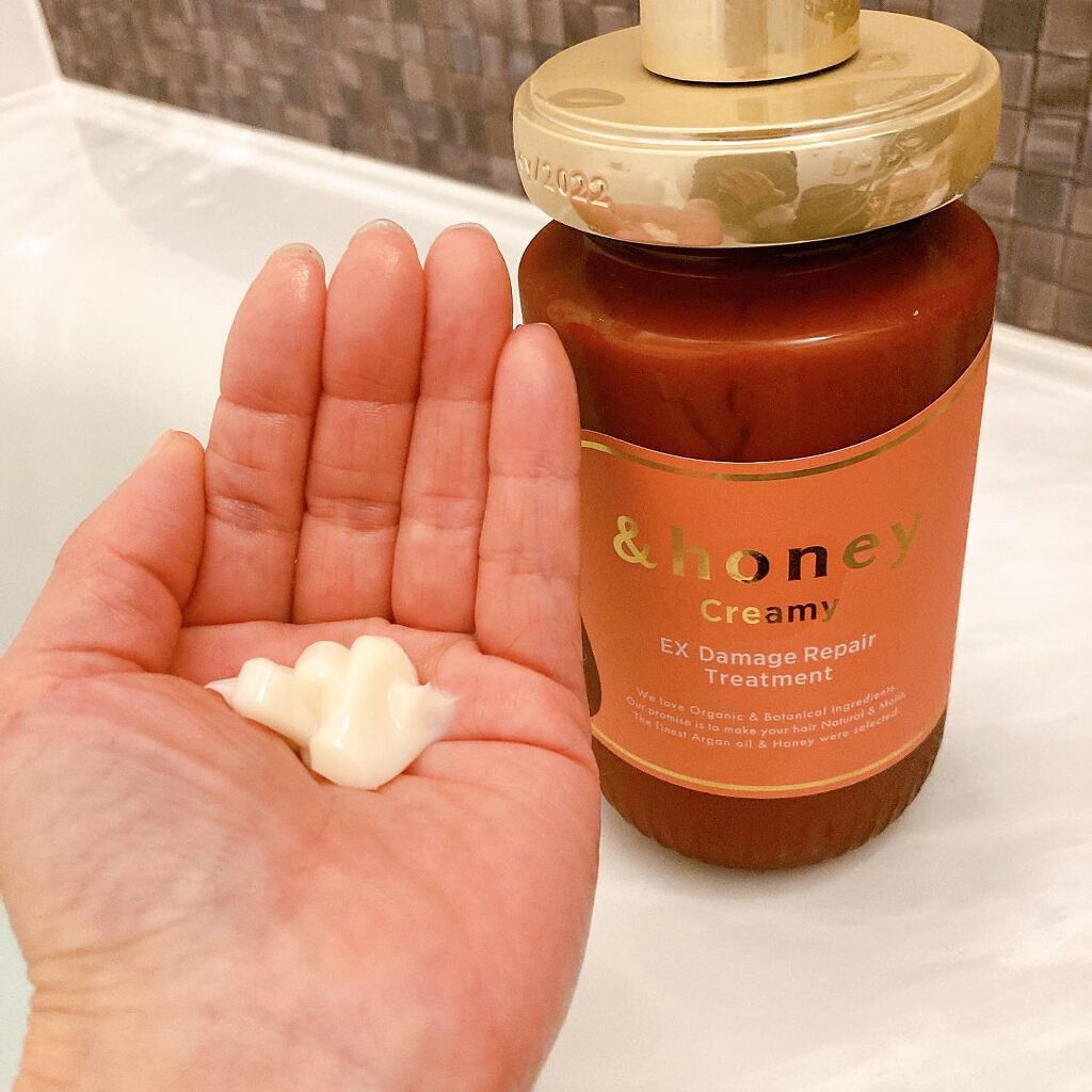 ディープモイスト シャンプー1.0/ヘアトリートメント2.0/&honey/市販シャンプーを使ったクチコミ(4枚目)