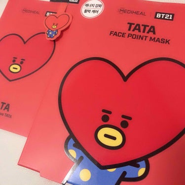 BT21 l MEDIHEAL TATA ポイントパッチ/MEDIHEAL/シートマスク・パックを使ったクチコミ（1枚目）