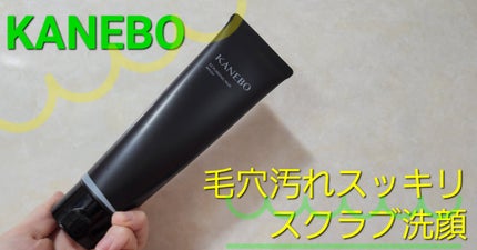 スクラビング マッド ウォッシュ/KANEBO/洗顔フォームを使ったクチコミ(1枚目)