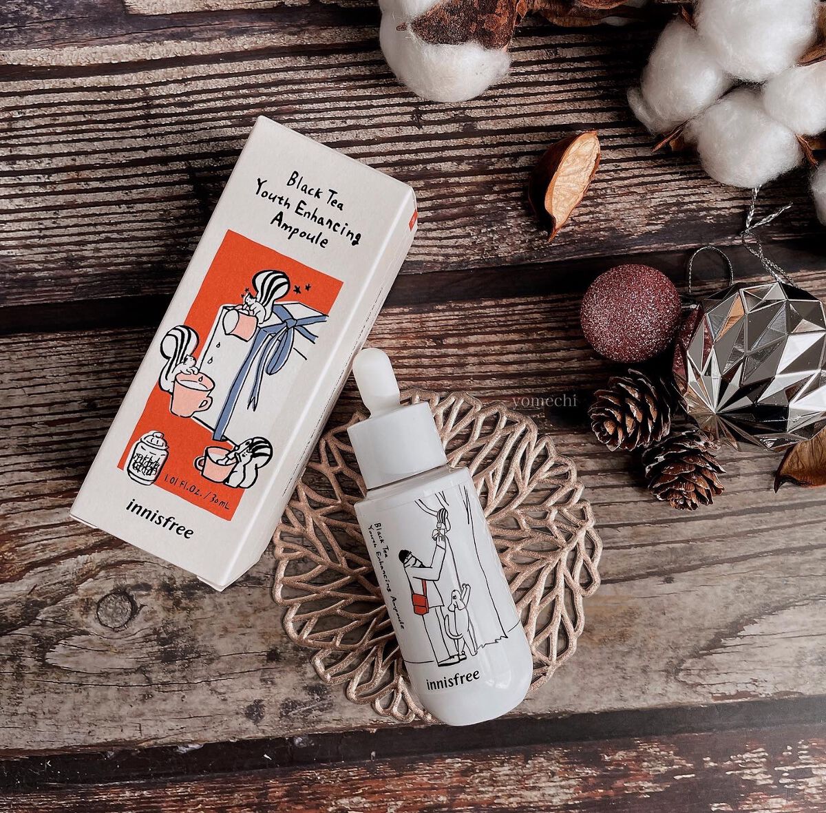 ブラックティー ユース セラム/innisfree/美容液を使ったクチコミ(2枚目)