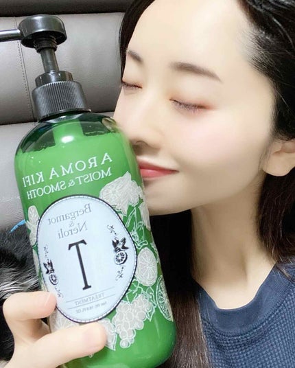 モイスト&スムースシャンプー/トリートメント/AROMA KIFI/シャンプー・コンディショナーを使ったクチコミ(3枚目)