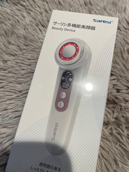 超音波美顔器 光エステ イオン導入導出 クレンジング フェイスケア/Sarlisi/美顔器・マッサージを使ったクチコミ(1枚目)