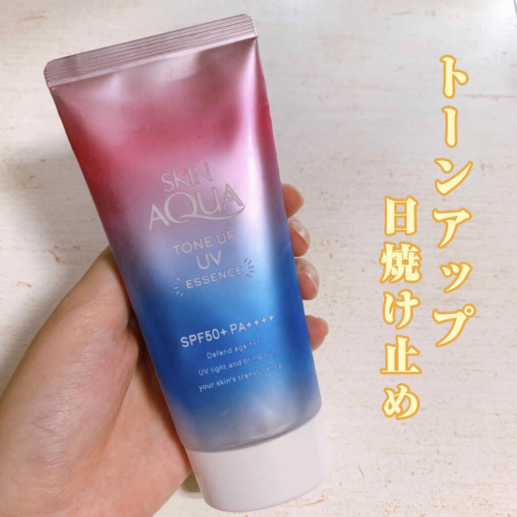 スキンアクア トーンアップUVエッセンス/スキンアクア/日焼け止めクリームを使ったクチコミ(1枚目)