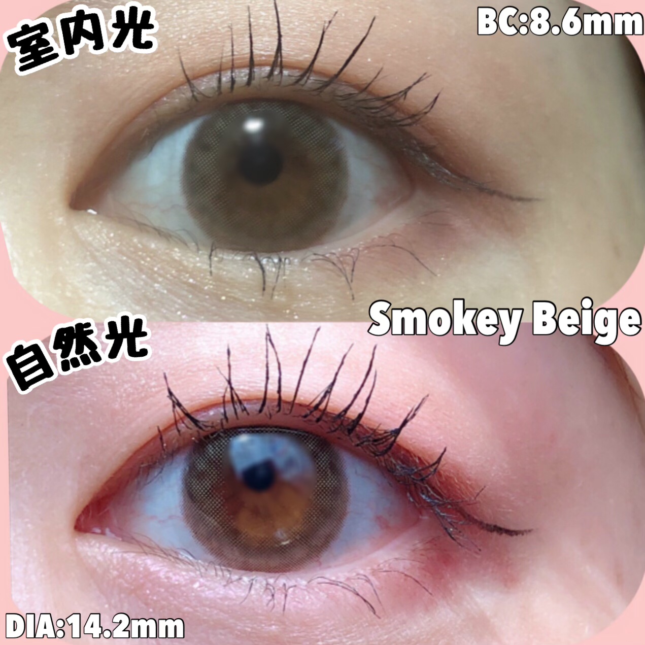 LIL MOON 1day/LILMOON/ワンデー（１DAY）カラコンを使ったクチコミ（3枚目）