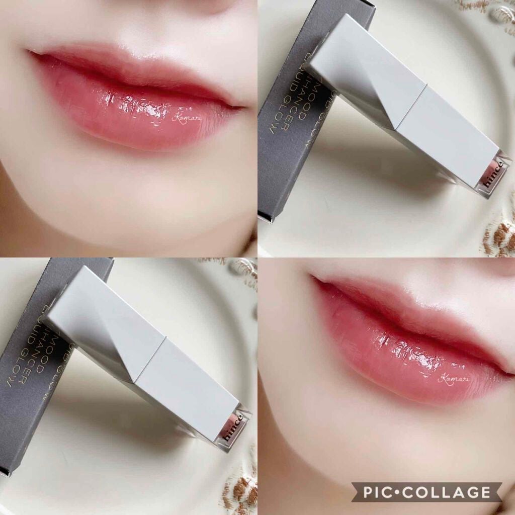 ムードインハンサーリキッドグロウ/hince/口紅を使ったクチコミ(3枚目)