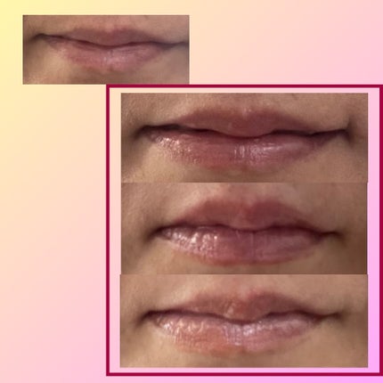 リップケア クリーム(美発色シリーズ)/キュレル/リップクリームを使ったクチコミ(1枚目)