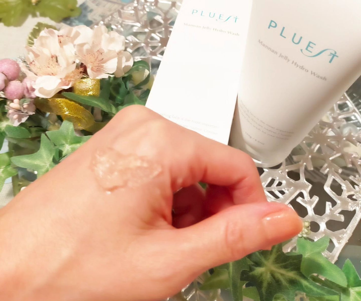 マンナンジェリーハイドロウォッシュ/PLUEST/洗顔料を使ったクチコミ(4枚目)