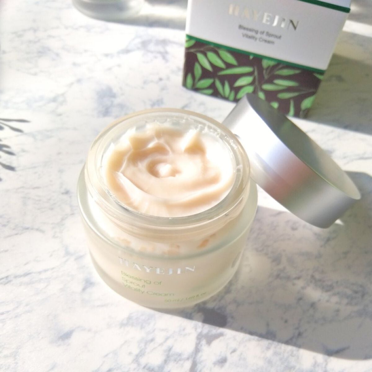 ブレッシングオブスプラウトバイタリティークリーム/HAYEJIN/フェイスクリームを使ったクチコミ(2枚目)