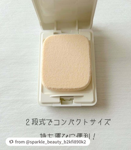 UV パウダー ファンデーション/ちふれ/パウダーファンデーションを使ったクチコミ(2枚目)