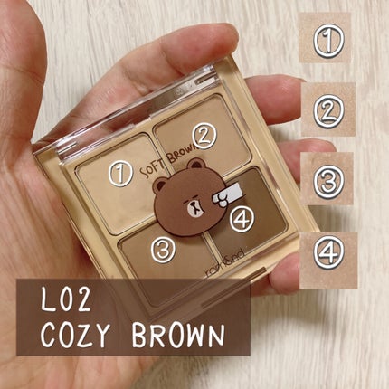 LINE FRIENDS EDITION/rom&nd/メイクアップキットを使ったクチコミ(5枚目)