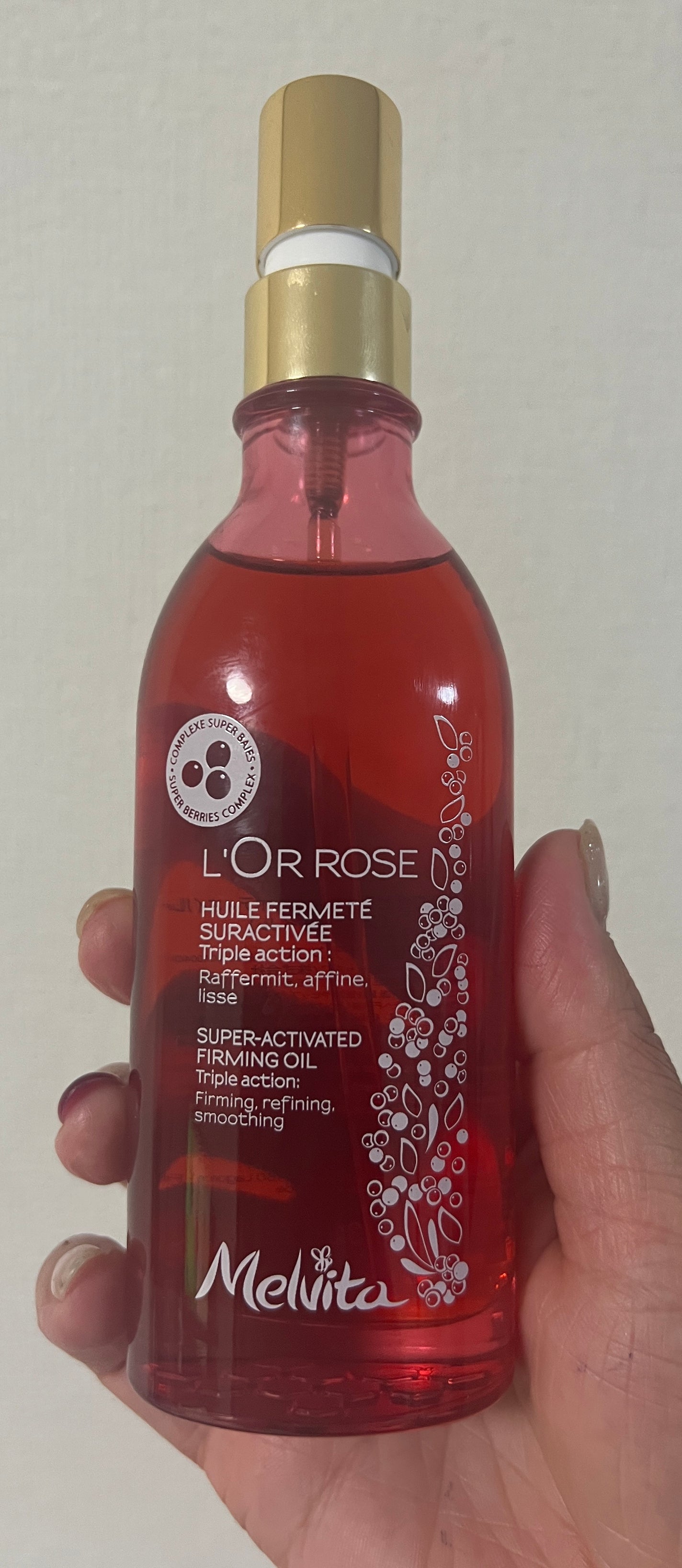 ロルロゼ ピンクフィット ボディオイル/Melvita/ボディオイルを使ったクチコミ(1枚目)