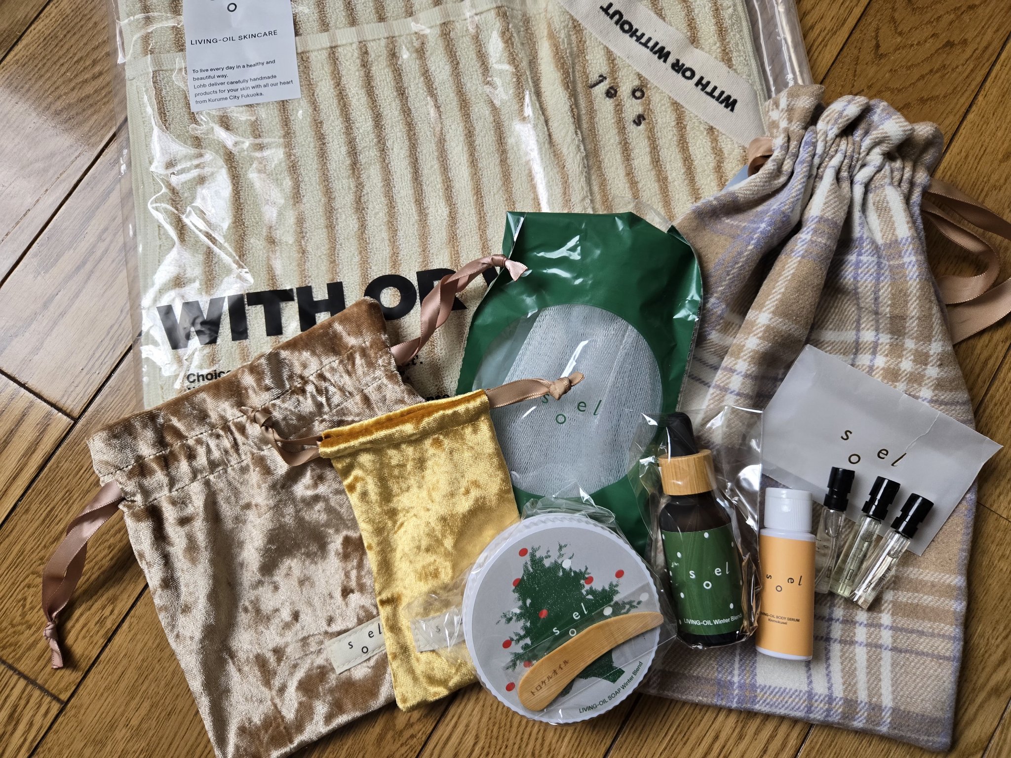 soel CHRISTMAS HOLIDAY COFFRET SPECIAL /soel/その他キットセットを使ったクチコミ（1枚目）