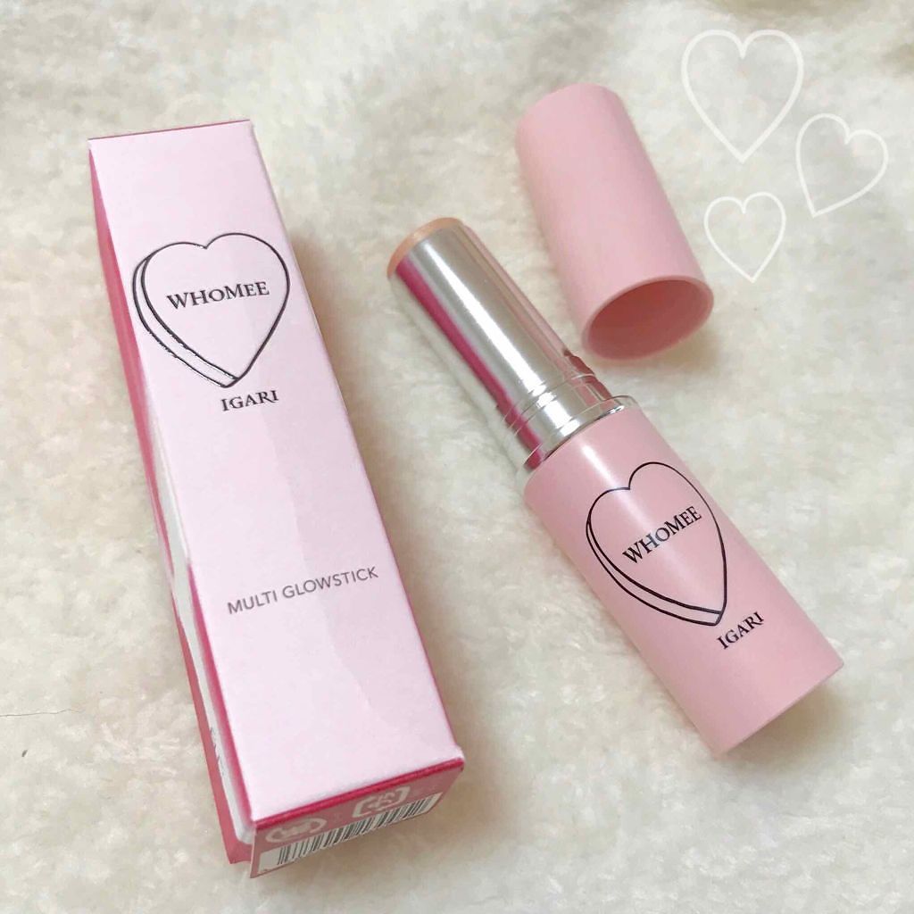 WHOMEE マルチグロウスティックのクチコミ「🖇WHOMEE マルチグロウスティック
        ✓ hero シマーベージュ


┈┈.....」（1枚目）