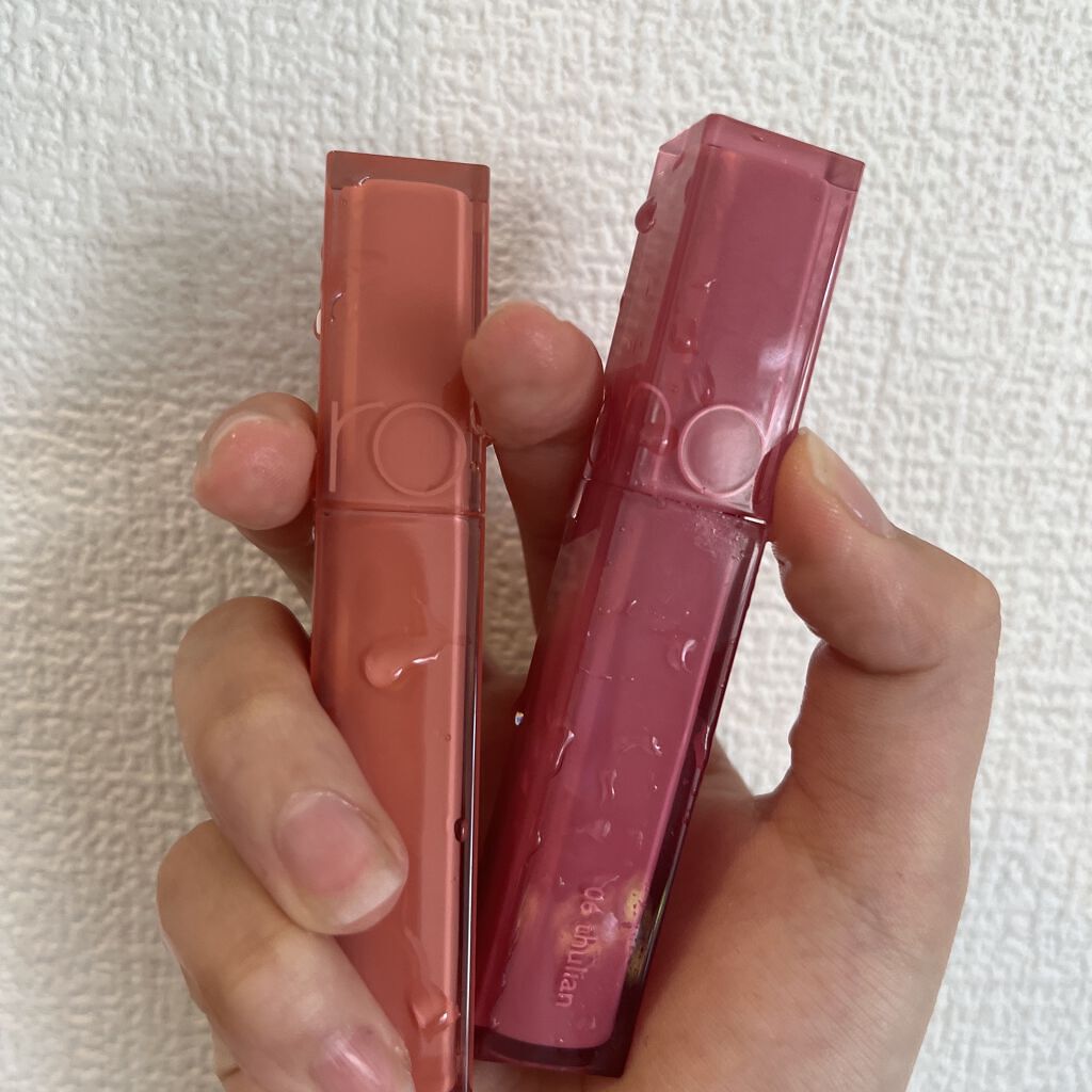 デュイフルウォーターティント/rom&nd/リップティントを使ったクチコミ（2枚目）