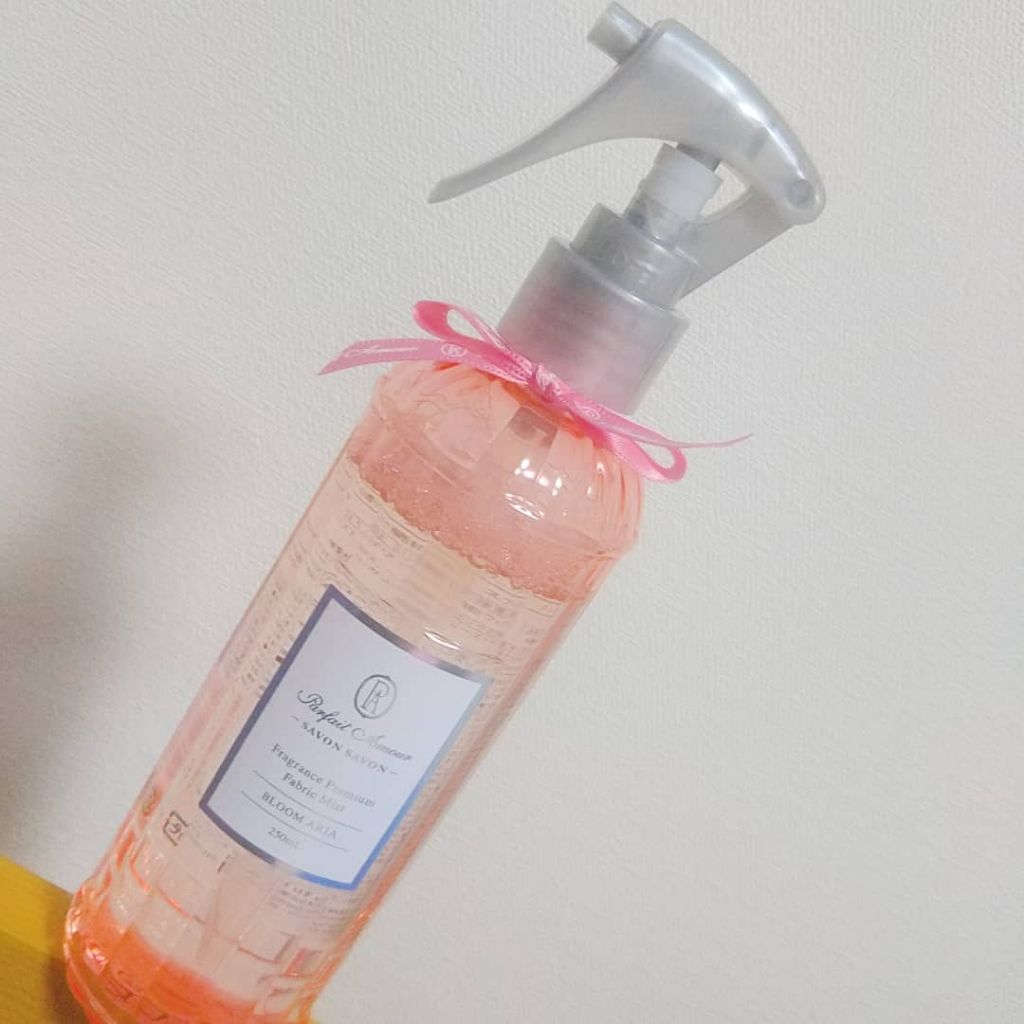 フレグランス プレミアム ファブリックミスト/パルフェタムール サボンサボン/ファブリックミストを使ったクチコミ（1枚目）