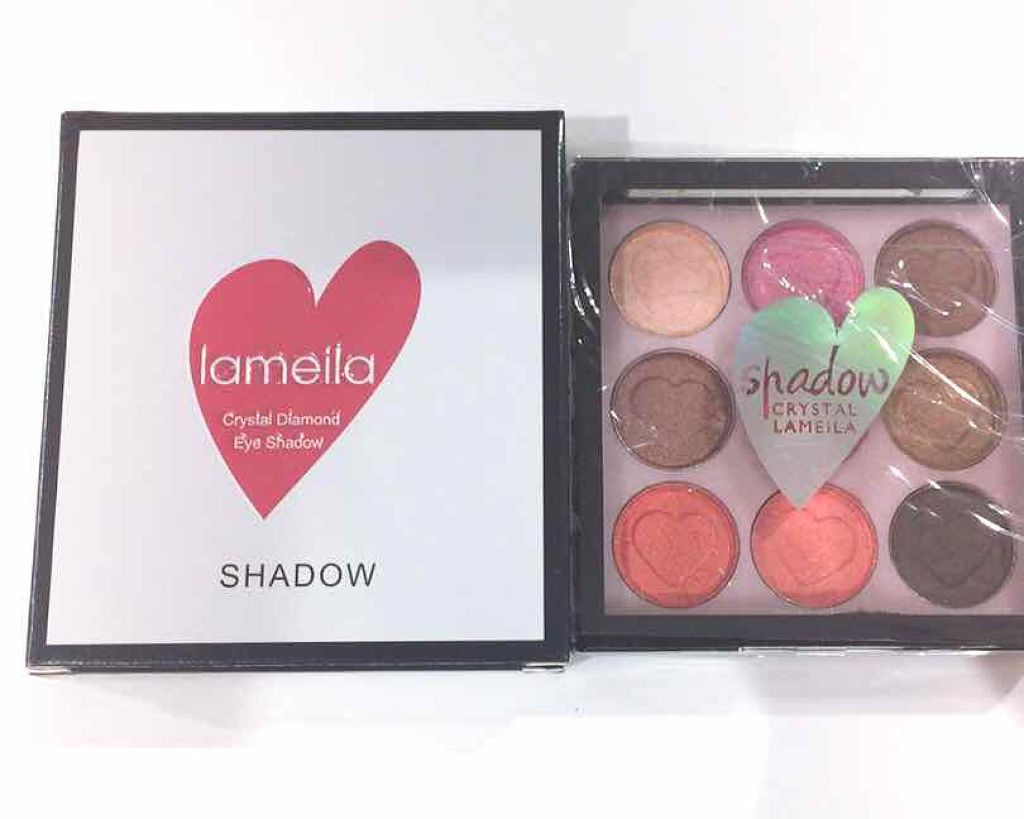 Crystal Diamond Eye Shadow/Lameila/アイシャドウパレットを使ったクチコミ（1枚目）