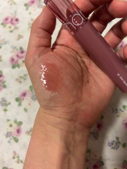 グラスティングカラーグロス/rom&nd/リップグロスを使ったクチコミ(2枚目)