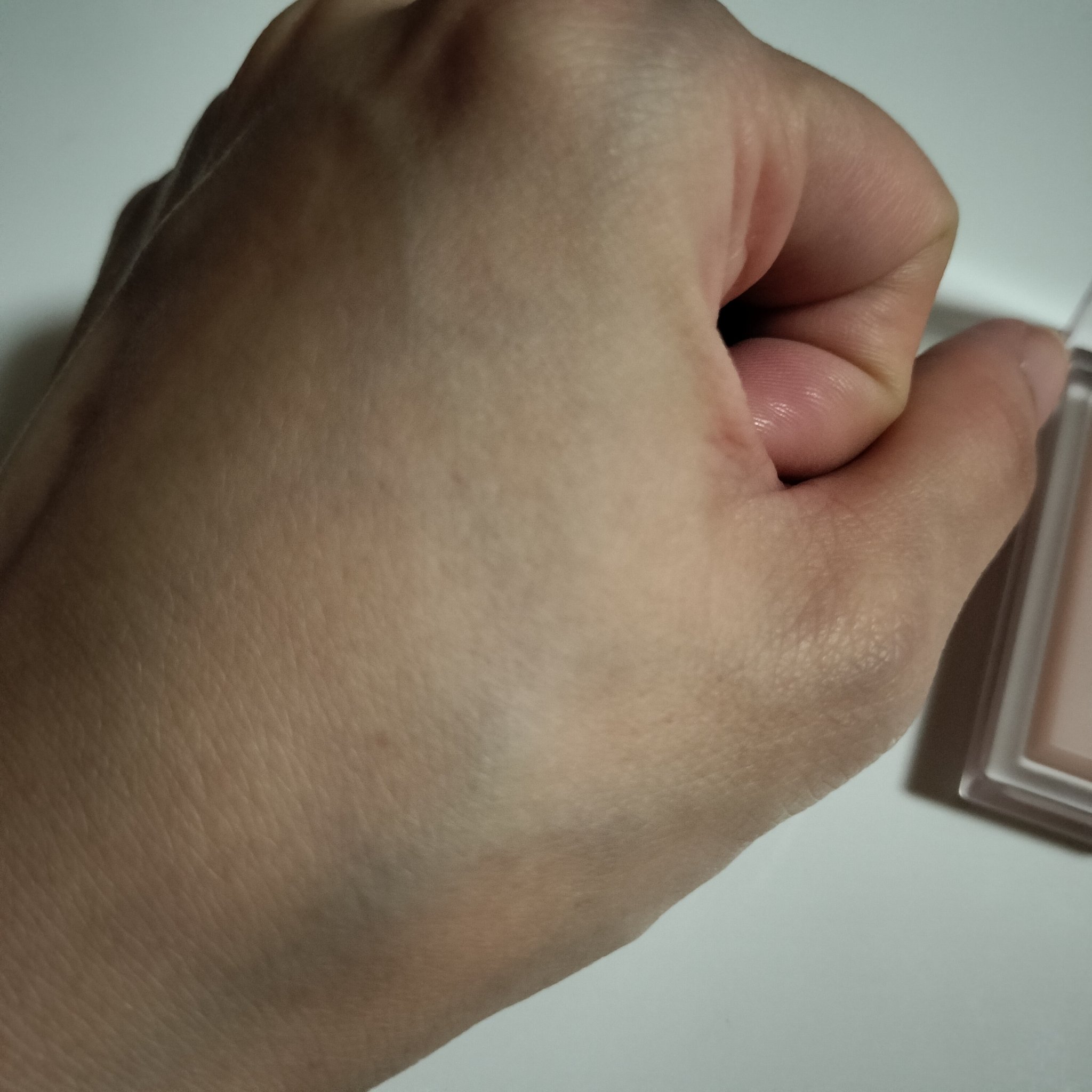 フラッターブラッシャー 00 シースルーベール/mude/パウダーチークを使ったクチコミ（2枚目）