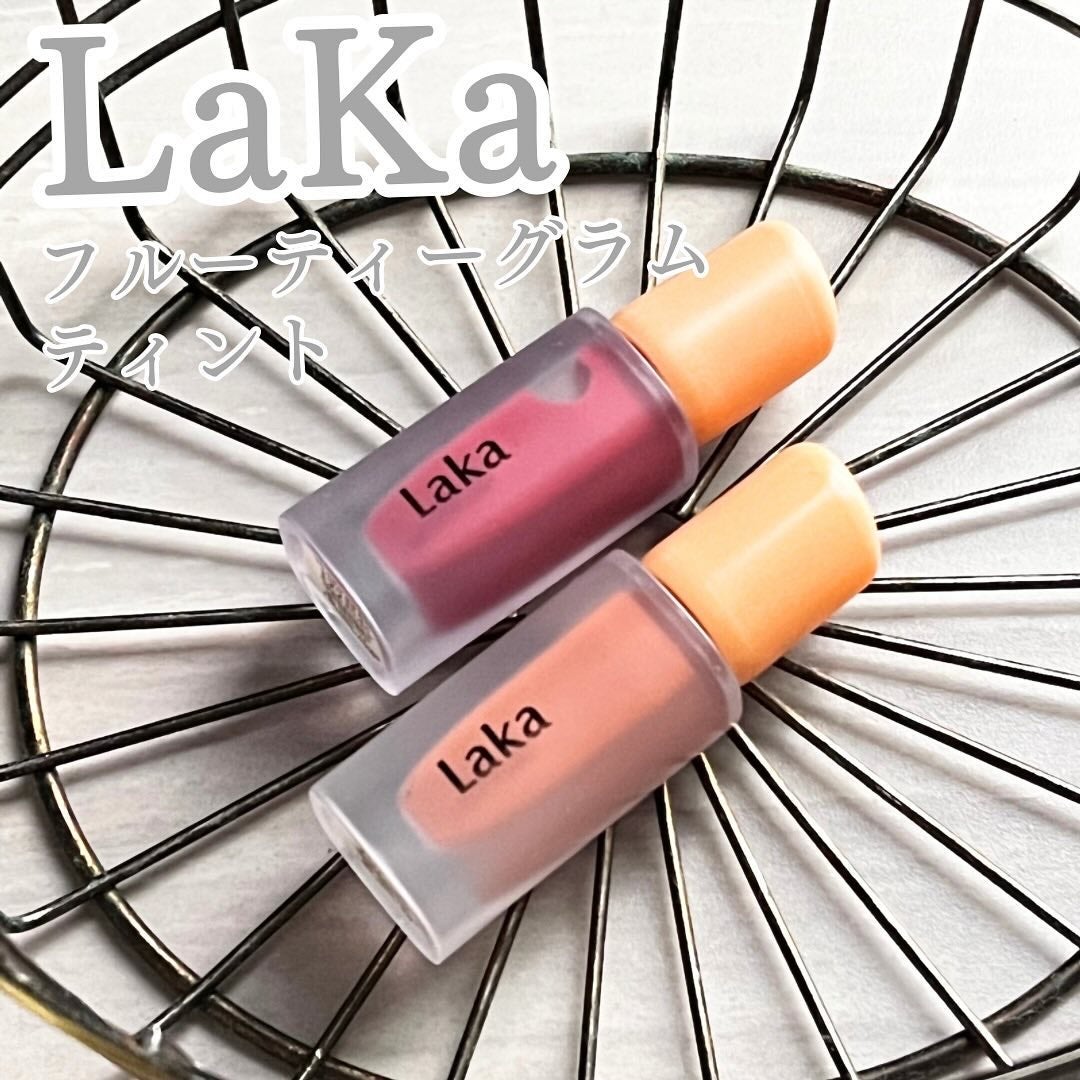 フルーティーグラムティント/Laka/リップティントを使ったクチコミ(1枚目)