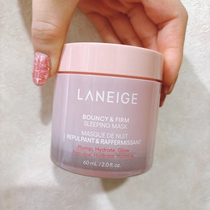 バウンシースリーピングマスク/LANEIGE/フェイスクリームを使ったクチコミ(2枚目)