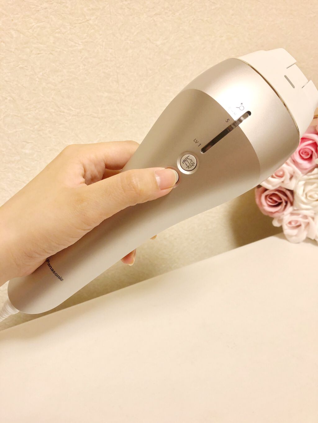 Panasonic 光エステ ES-WP82のクチコミ「
Panasonic Beauty 
NEW美容器 光エステ
ES-WP97 (3月上旬発売決.....」（1枚目）