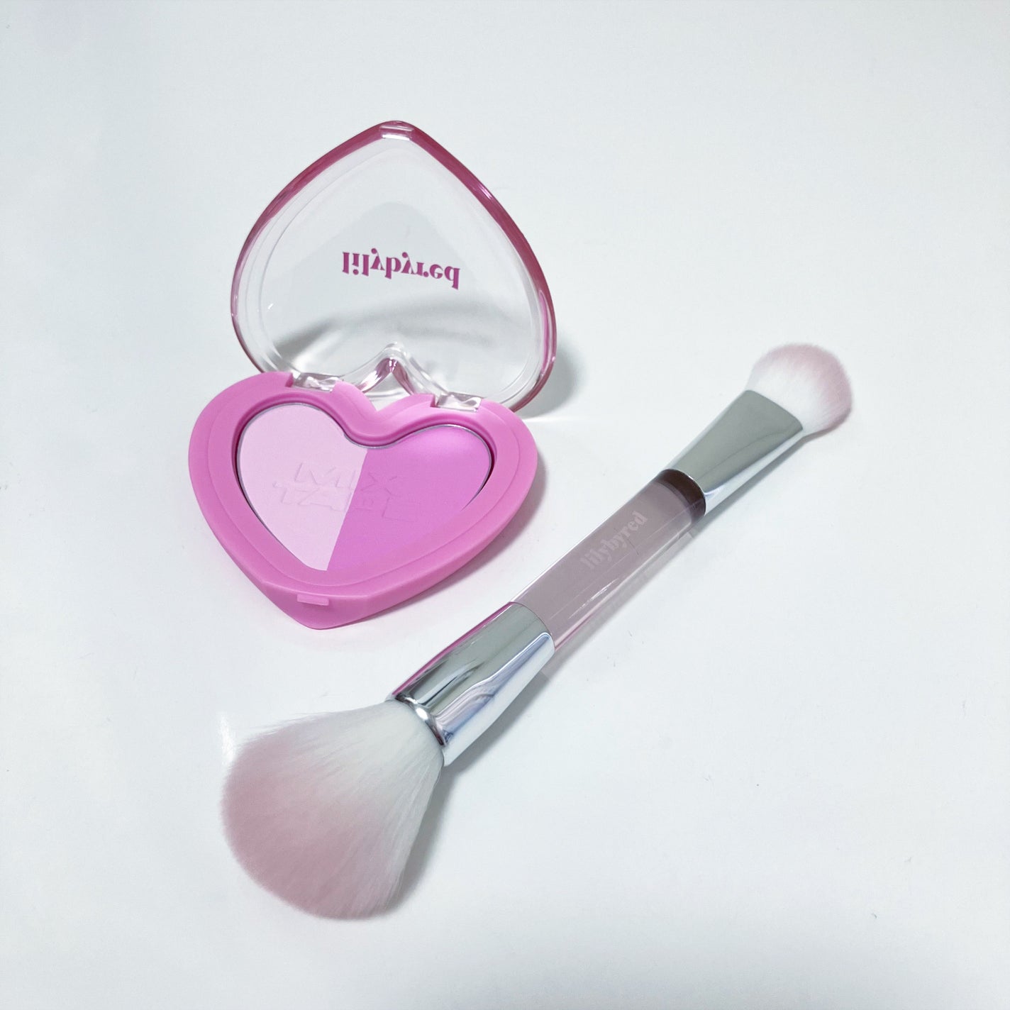 ラブビームチークデュオ/lilybyred/パウダーチークを使ったクチコミ(2枚目)