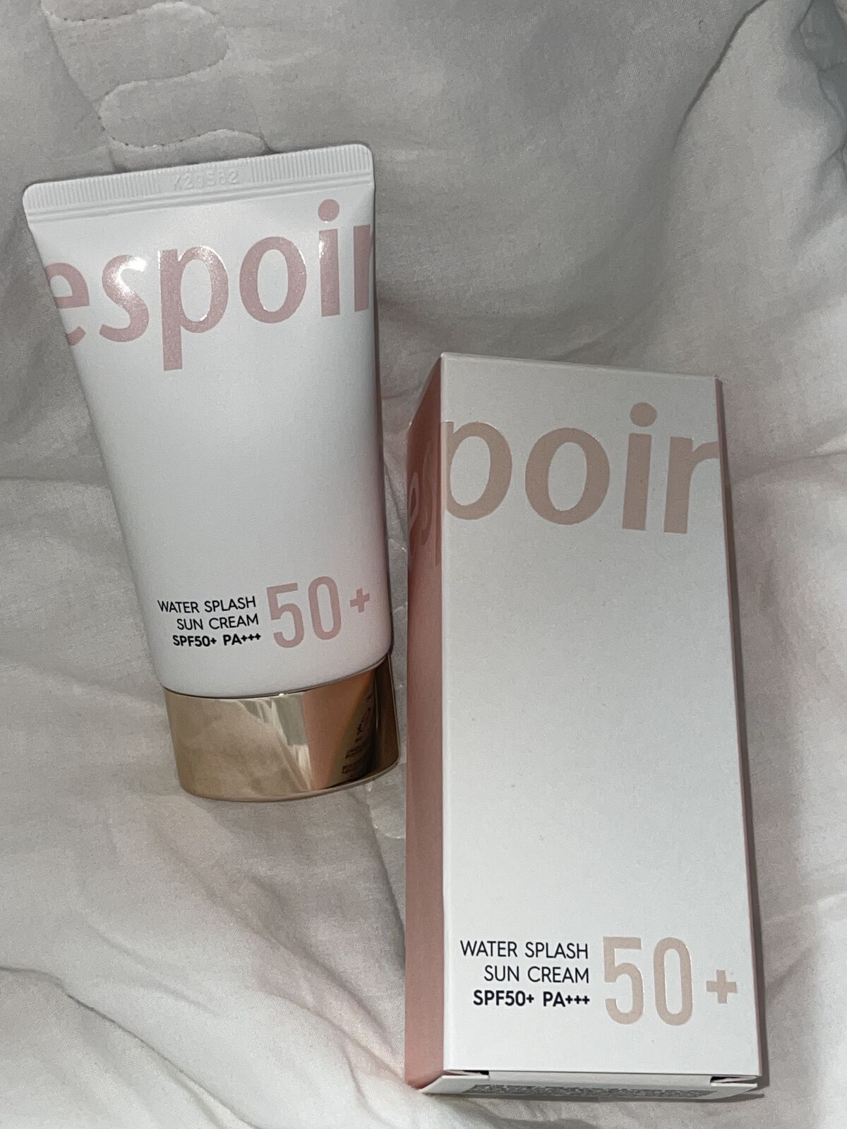 ウォータースプラッシュサンクリーム/espoir/日焼け止め・UVケアを使ったクチコミ（1枚目）