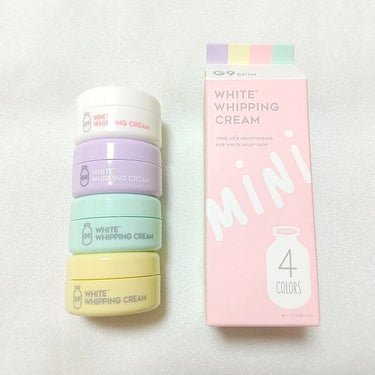 WHITE WHIPPING CREAM mini 4color G9SKIN