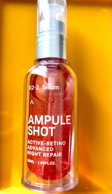 アクティブレチノ アドバンスト ナイトリペア セラム/AMPULE SHOT/美容液を使ったクチコミ（1枚目）