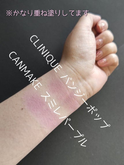 【旧品】パウダーチークス/キャンメイク/パウダーチークを使ったクチコミ(2枚目)