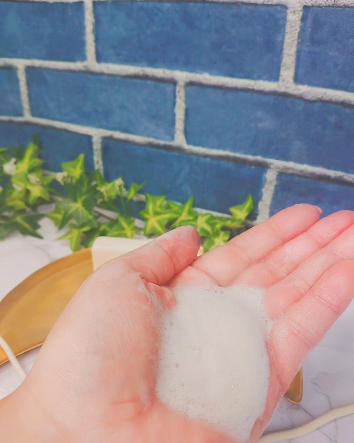 岡田石けん/無添加工房OKADA/洗顔石鹸を使ったクチコミ(2枚目)