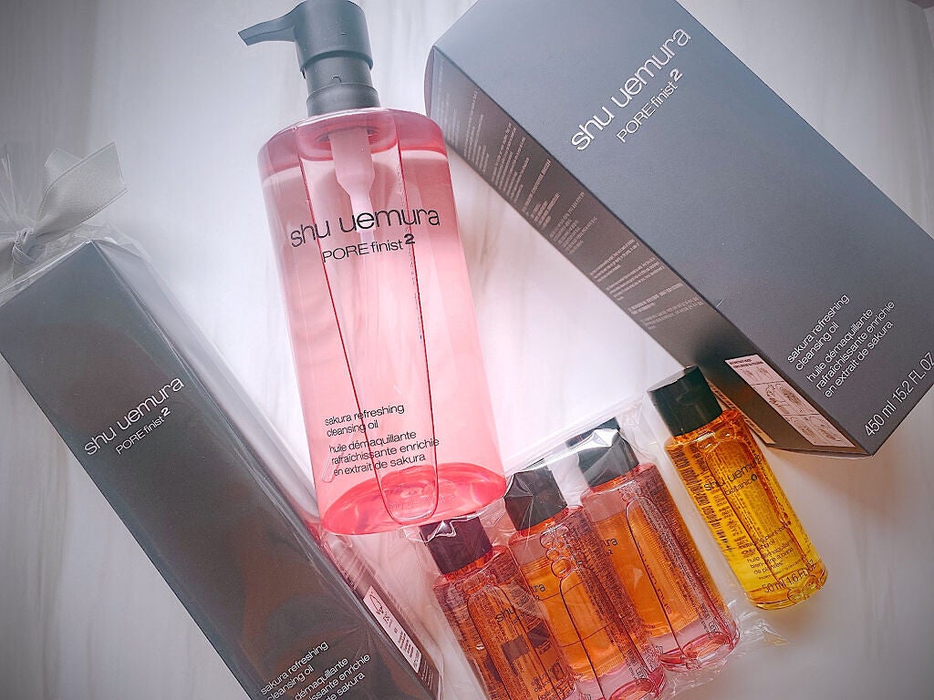 フレッシュ クリア サクラ クレンジング オイル/shu uemura/オイルクレンジングを使ったクチコミ(1枚目)