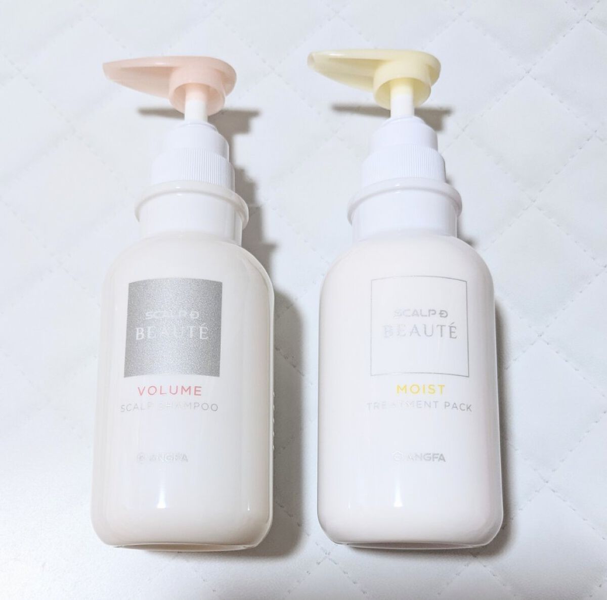 スカルプD ボーテ 薬用スカルプシャンプー （ボリューム）／薬用トリートメントパック （ボリューム）/アンファー(スカルプD)/市販シャンプーを使ったクチコミ（1枚目）