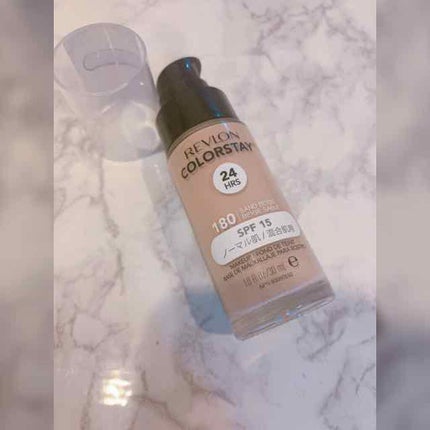 カラーステイ メイクアップ N/REVLON/リキッドファンデーションを使ったクチコミ(1枚目)