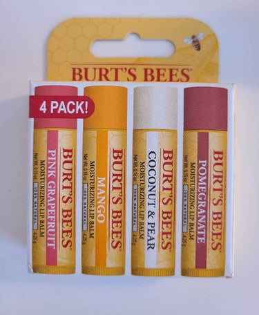 ピンクグレープフルーツ リップバーム/BURT'S BEES/リップケア・リップクリームを使ったクチコミ（1枚目）